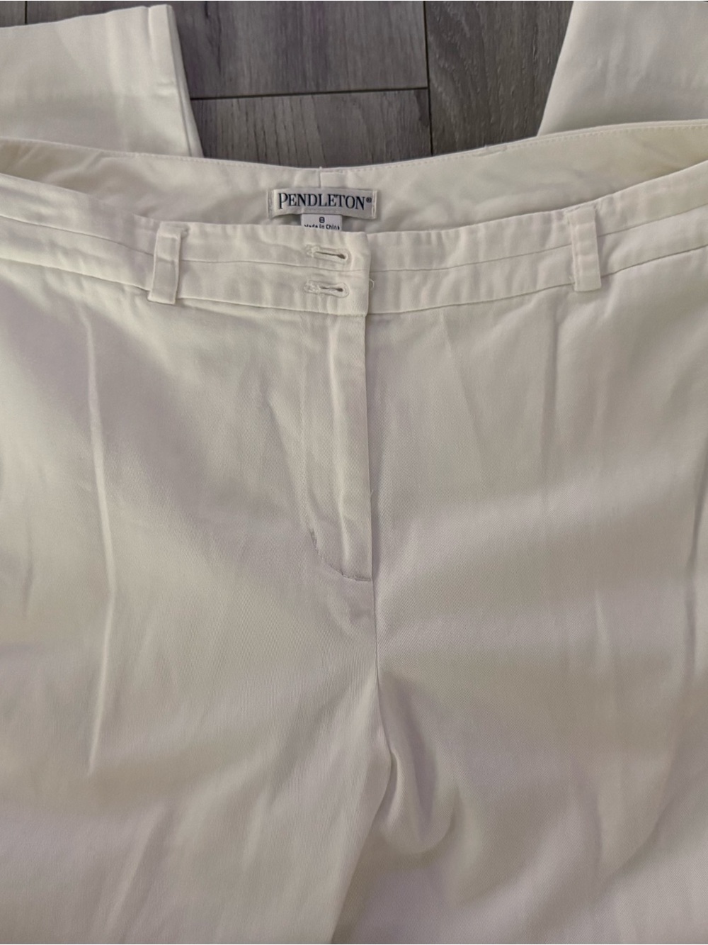 Pendleton Women's Cream Tailored Shorts